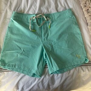 Marine layer swim trunk